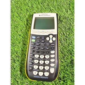 Texas Instruments TI-84 Plus Yellow School Property Graphing Calculator
